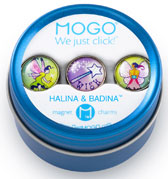 MOGO Magnet Charms - Halina & Badina